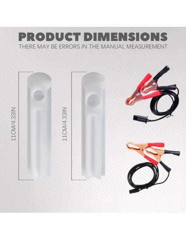 Kit de Limpiador de Inyectores de Combustible PACLVIO 4 Piezas