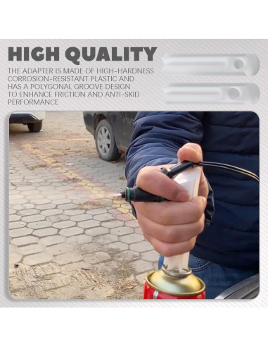 Kit de Limpiador de Inyectores de Combustible PACLVIO 4 Piezas