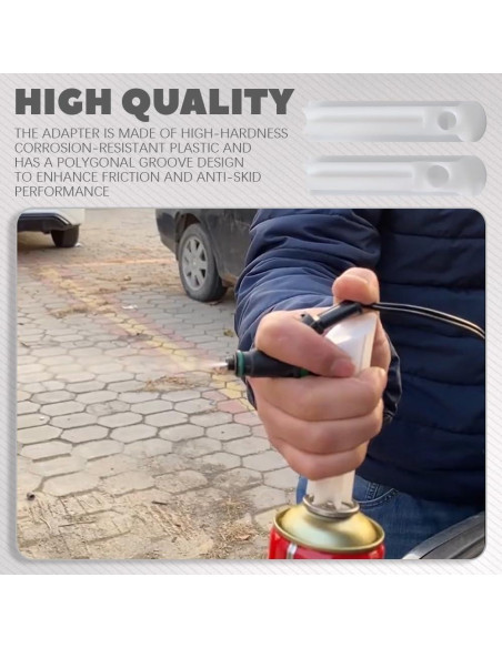 Kit de Limpiador de Inyectores de Combustible PACLVIO 4 Piezas