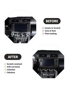 Marco de Pantalla GPS ABS JONKOKO para Subaru BRZ 2022 2