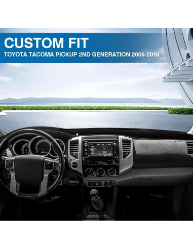 Cubierta del tablero KUST para Toyota Tacoma 2005-2015