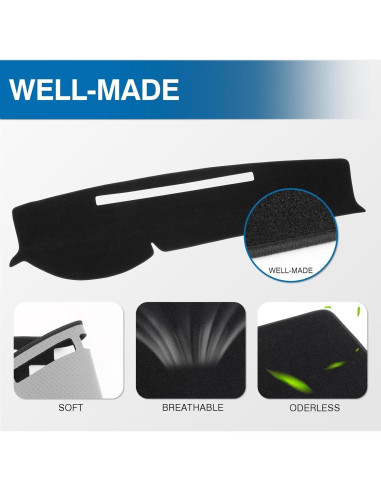 Cubierta del tablero KUST para Toyota Tacoma 2005-2015