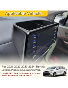 Organizador de Tablero X-TKER para Toyota Sienna 2021-2024 2
