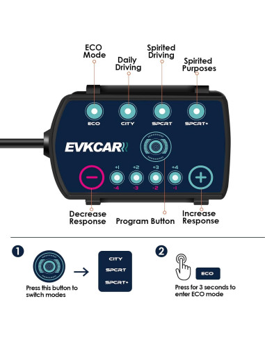 Controlador de Respuesta del Acelerador EVKCAR para Toyota Tacoma 2006-2020