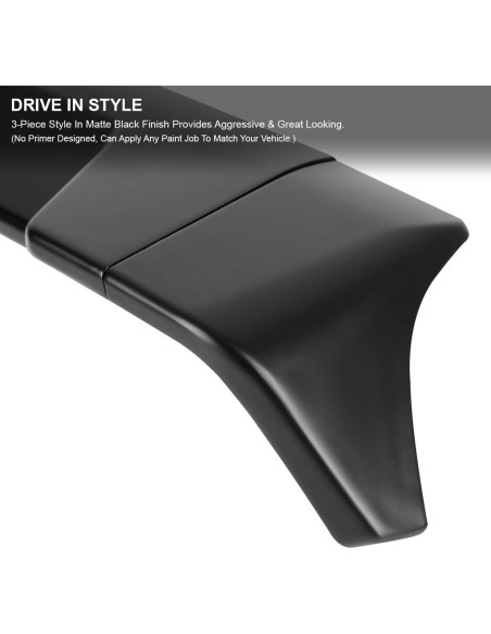 Spoiler de Techo Cab Matte Negro Espec-D para Toyota Tundra 2007-2013