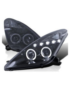 Faros Proyector Dual Halo LED SPEC-D Tuning Toyota Celica 2000-2005