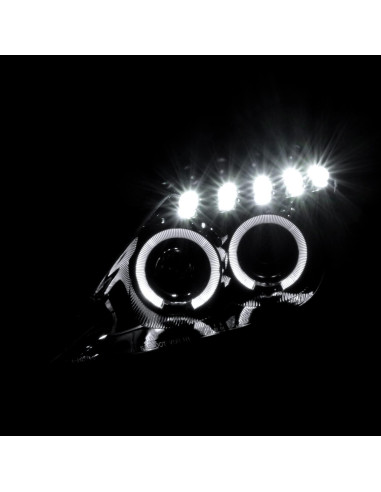 Faros Proyector Dual Halo LED SPEC-D Tuning Toyota Celica 2000-2005