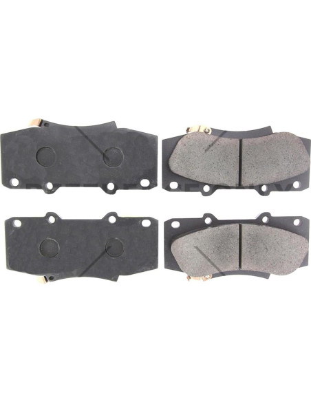 Juego de Pastillas de Freno Frontal Zgqbkj Semi-Metalicas 4 Piezas Toyota Hilux