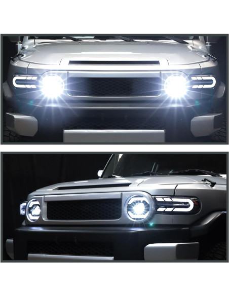 Faros Proyector Spec-D Tuning para Toyota FJ Cruiser 2007-2014