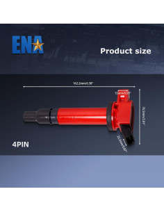 Juego de 4 Bobinas de Encendido ENA UF495 para Toyota 2.4L 2.7L 2