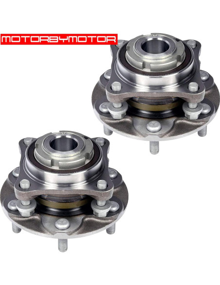 Conjunto de Rodamiento y Cubo de Rueda Delantera MotorbyMotor 2WD