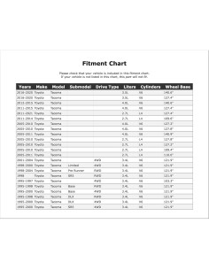 Abrazadera de Escape PartCatalog PC-62141 para Toyota Tacoma 1995-2021 2