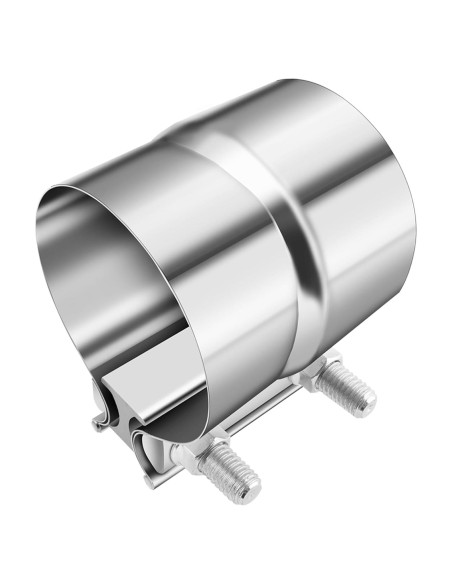 Abrazadera de escape CXCCOI 2.25" ID/OD Acero Inoxidable