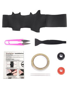 Cubierta de Volante Yeolpise Cuero Microfibra para Toyota 2