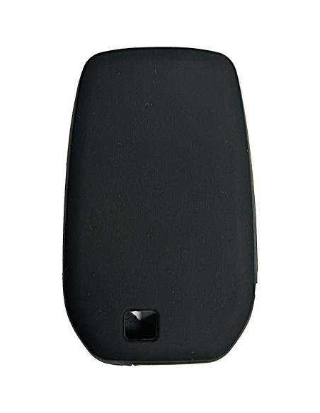Cubierta de Llave de Silicona Toyota Yaris Hilux 2 Botones Negro