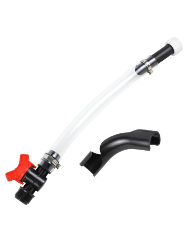 Kit de Manguera de Combustible Ongfuwu con Válvula y Curvador