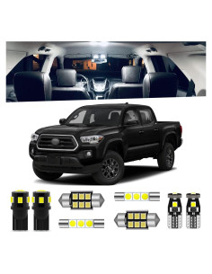 Kit de Luz Interior LED Blanca 10 Piezas Toyota Tacoma 2005-2022