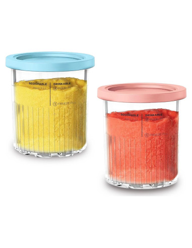 Recipientes Herméticos Ninja CREAMi Deluxe 2 Pack 710ml