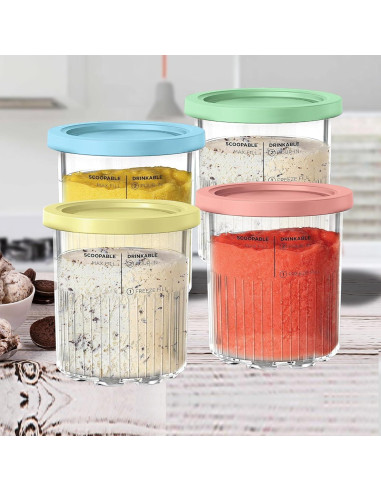 Recipientes Herméticos Ninja CREAMi Deluxe 2 Pack 710ml