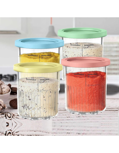 Recipientes Herméticos Ninja CREAMi Deluxe 2 Pack 710ml