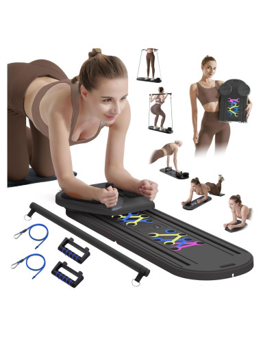 Conjunto de Reformador de Pilates DQI 15 en 1 para Entrenamiento en Casa