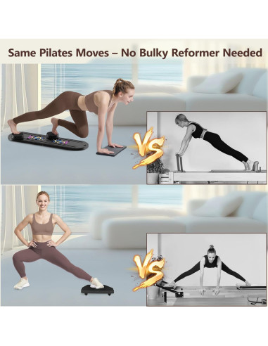 Conjunto de Reformador de Pilates DQI 15 en 1 para Entrenamiento en Casa