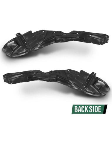 Forros de Guardabarros LQI para Toyota Corolla 2003-2008 Negro