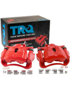 Conjunto de Calipers de Freno TRQ Rojo 2 Piezas para Toyota y Scion 2