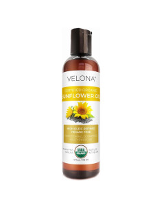 Aceite de Girasol Orgánico Velona 118 ml - 100% Puro y Natural