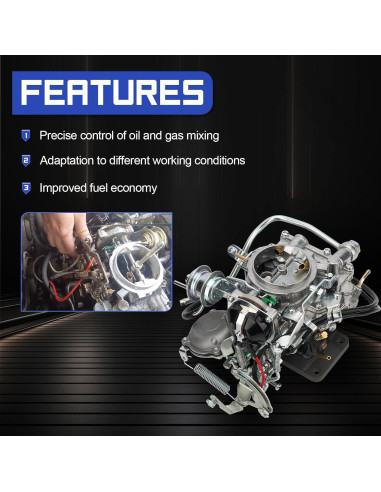 Carburador 2 Barriles X4XZ 21100-16540 para Toyota Corolla 1.6L