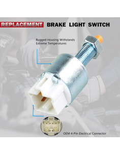 Interruptor de Luz de Freno TINGYINGDA TYD-1S5888-AA Compatible 2