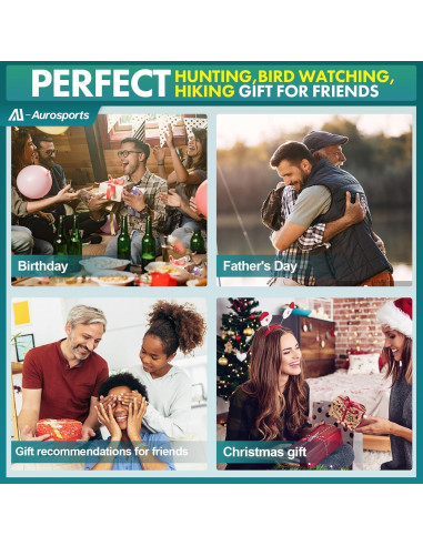 Monóculo Aurosports 10-30x40 Zoom Alta Potencia para Aves