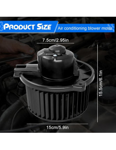 Conjunto Ventilador Calefacción GZYQPDZ para Toyota Corolla 2003-2008 2