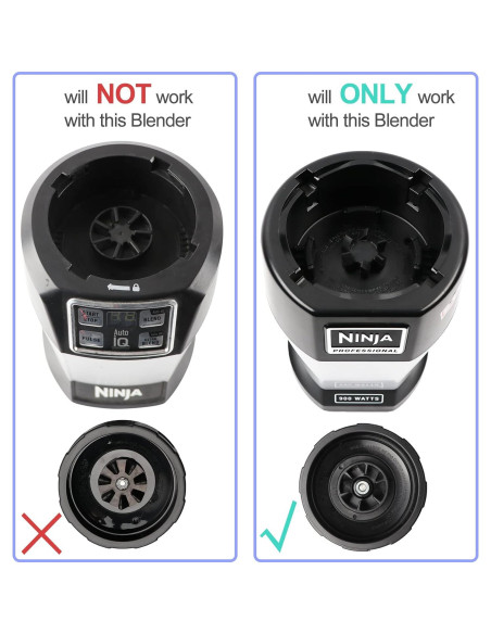 Cuchilla de Reemplazo 6 Aletas Ninja 10 cm para Licuadora