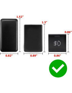 Interruptor de Botón 4 Polos 12V iJDMTOY para Toyota Camry/Corolla 2