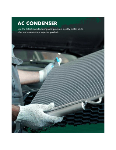 Condensador de Aire Acondicionado SCITOO para Toyota Corolla 2009-2016