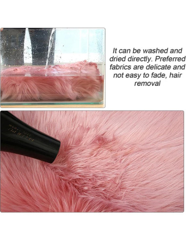 Funda de Cojín para Consola Central 8sanlione Rosa 29x19cm