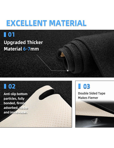 Cubierta de tablero SKYLOTEC para Toyota Corolla 2014-2018