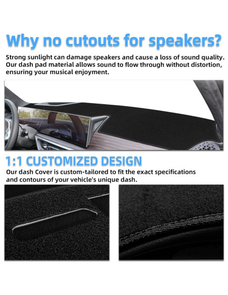 Cubierta de tablero SKYLOTEC para Toyota Corolla 2014-2018