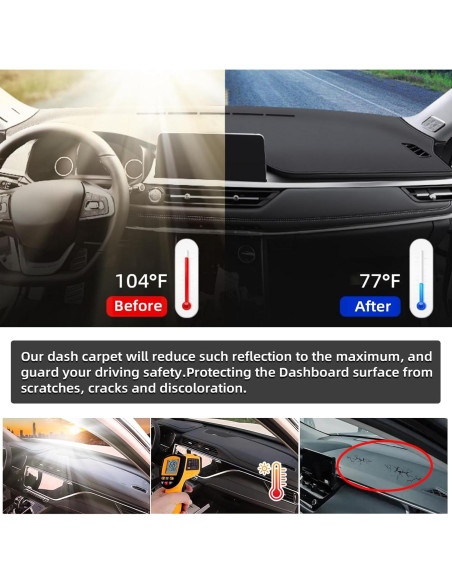 Cubierta de tablero SKYLOTEC para Toyota Corolla 2014-2018