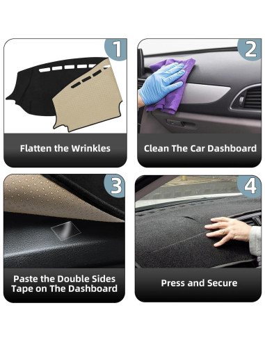 Cubierta de tablero SKYLOTEC para Toyota Corolla 2014-2018