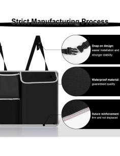 Organizador Colgante para Maletero UYYE 100x45 cm Plegable 2