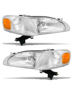Conjunto de Faros Frontal ADCARLIGHTS para Toyota Corolla 1998-2000
