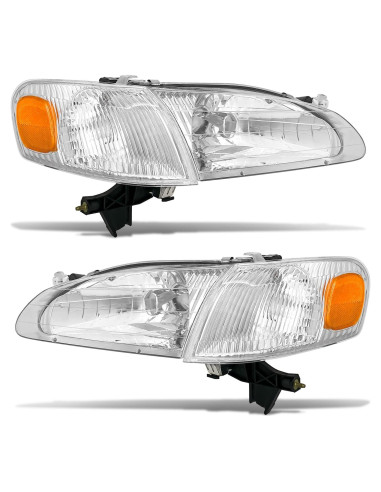 Conjunto de Faros Frontal ADCARLIGHTS para Toyota Corolla 1998-2000