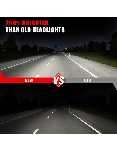 Conjunto de Faros Frontal ADCARLIGHTS para Toyota Corolla 1998-2000