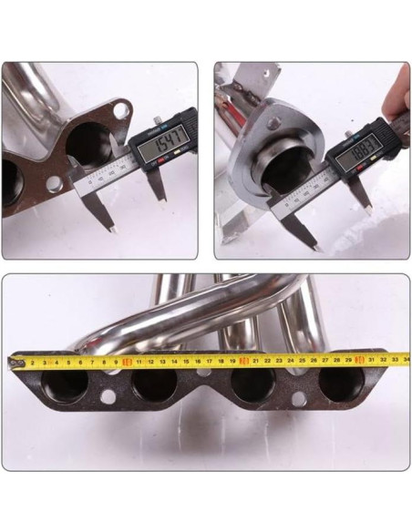 Colector de Escape Acero Inoxidable Toyota Corolla 1.6L 1993-1997