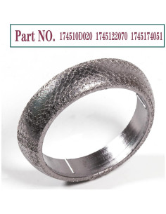 Junta de Flange de Escape BEONEO 6.03 cm Diámetro Interior 2