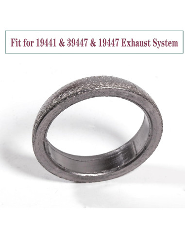 Junta de Flange de Escape BEONEO 6.03 cm Diámetro Interior