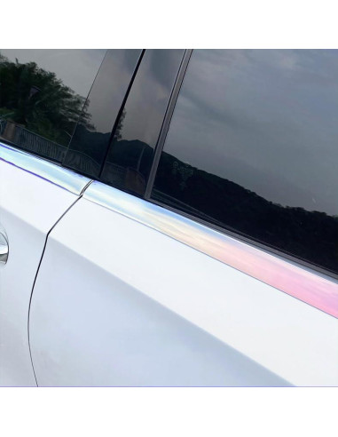 Moldura Decorativa Autoadhesiva YaoerYao Iridiscente 20mm 16 pies