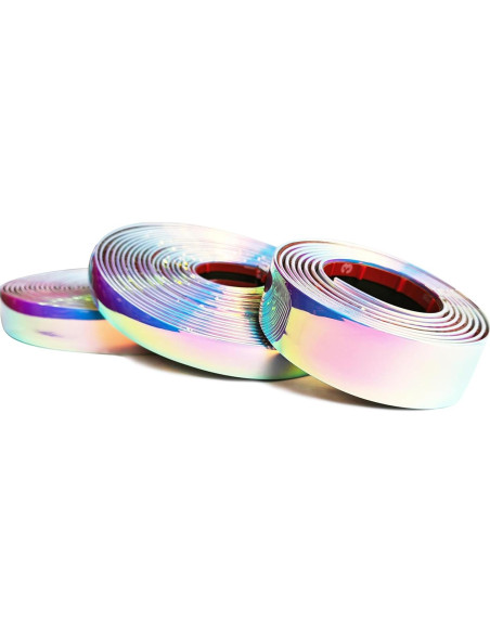 Moldura Decorativa Autoadhesiva YaoerYao Iridiscente 20mm 16 pies